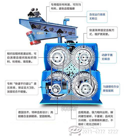 四輥式破碎機優勢