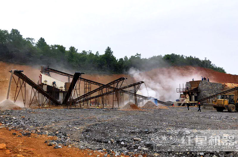 固定式建筑垃圾處理生產線