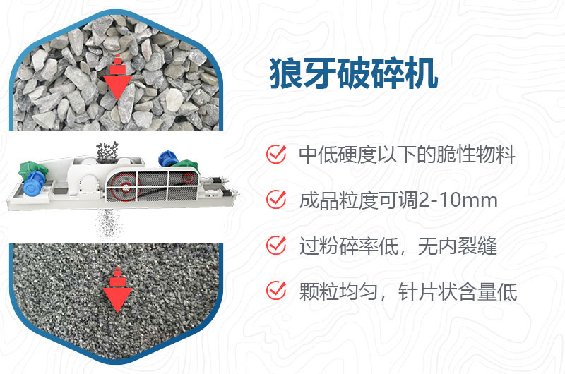 狼牙破碎機適用物料